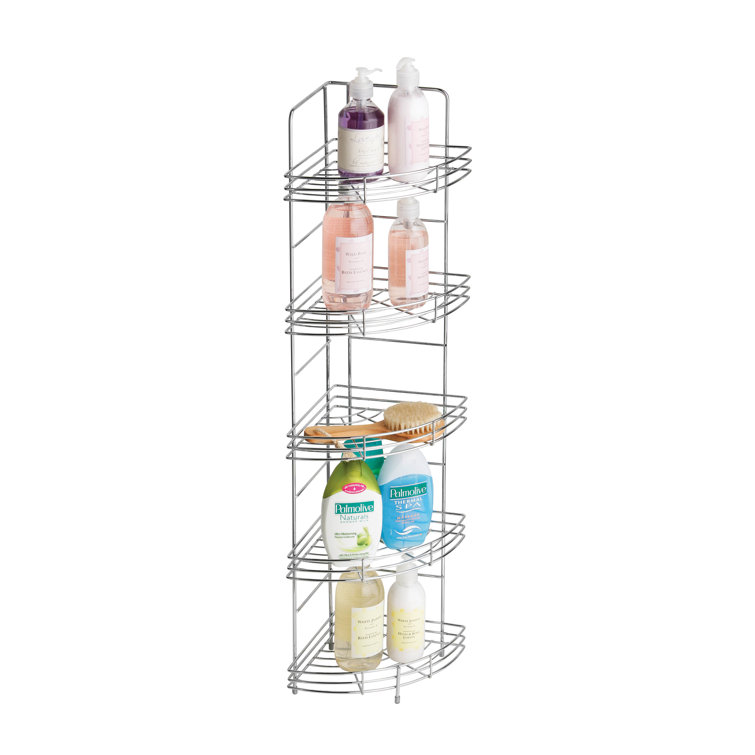 Symple Stuff Metal Free Standing Shower Caddy & Reviews Wayfair.co.uk